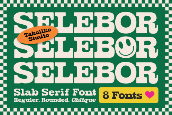 Main preview of Selebor Font