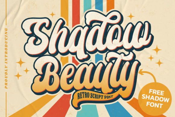 Preview of Shadow Beauty Font