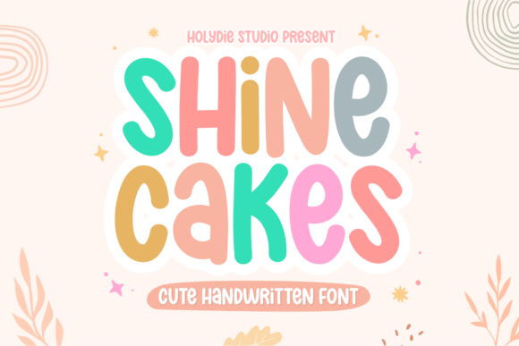 Preview of Shine Cakes Font