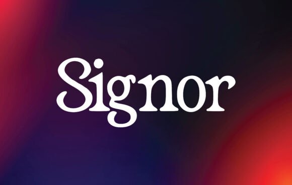 Main preview of Signor Font