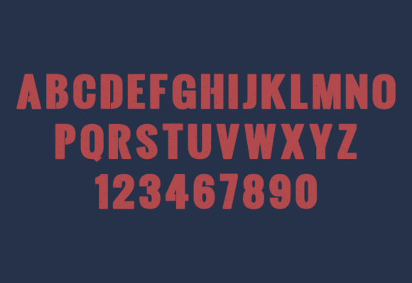 Thumbnail 3 of Simple Bold Font
