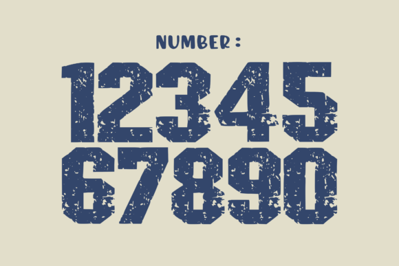 Thumbnail 3 of Simple Grunge Font