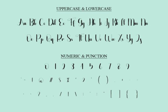 Thumbnail 4 of Simple Handwritting Font