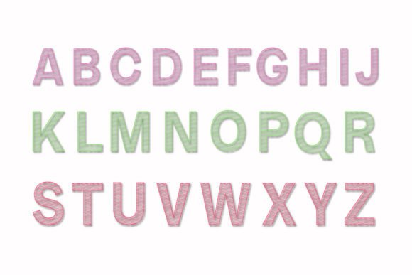 Thumbnail 3 of Simple Stroke Font