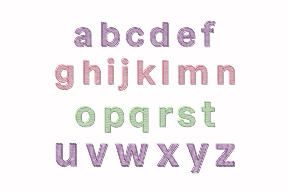 Thumbnail 4 of Simple Stroke Font