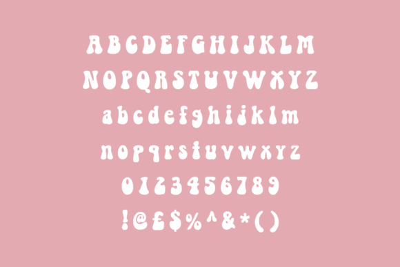 Thumbnail 4 of Sixties Hippie Font