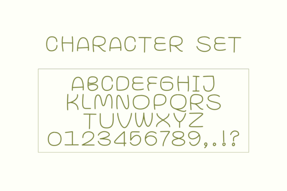 Thumbnail 2 of Sleepy Monday Font