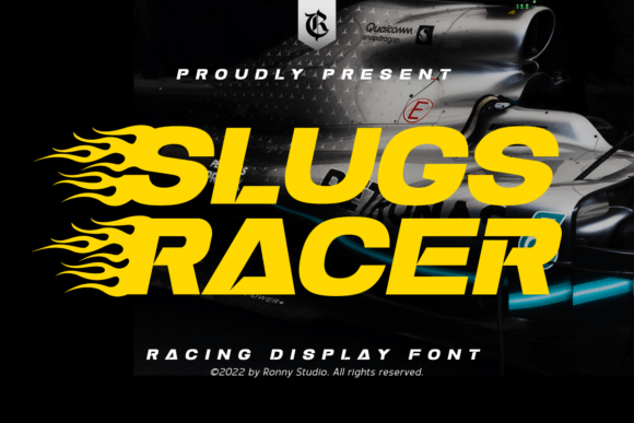 Preview of Slugs Racer Font