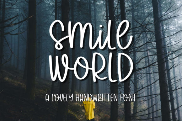 Preview of Smile World Font