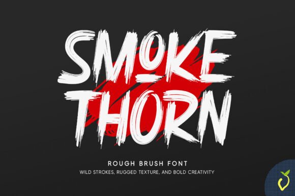 Preview of Smoke Thorn Font
