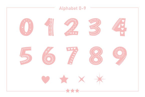 Thumbnail 4 of Sophia Cute Font