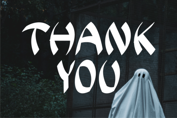 Thumbnail 4 of Spooky Japanese Font