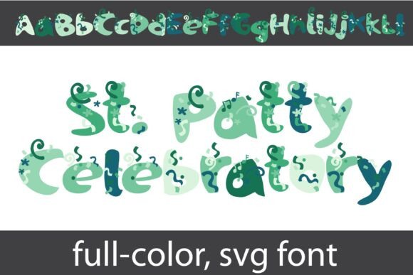 Main preview of St. Patty Celebratory Font
