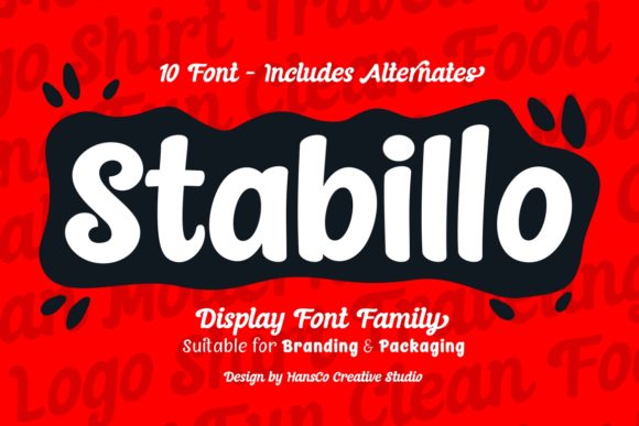 Preview of Stabillo Font