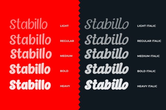 Thumbnail 3 of Stabillo Font