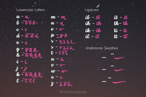 Thumbnail 4 of Stars & Love Font