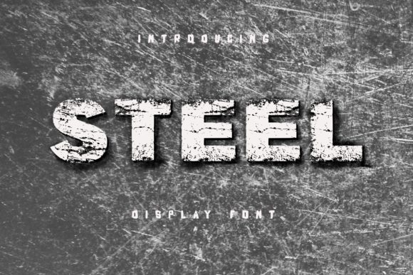 Preview of Steel Font