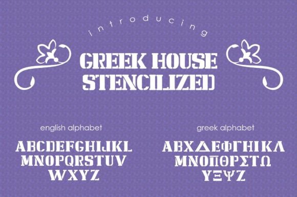 Thumbnail 3 of Stencilized Font