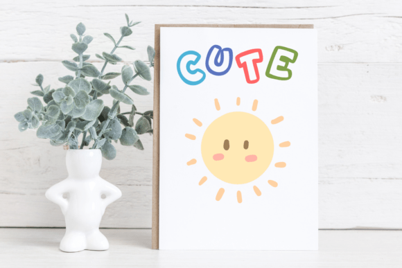 Thumbnail 4 of Sticker Cute Font