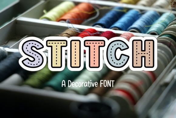 Preview of Stitch Font