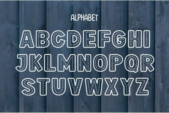 Thumbnail 3 of Stitch Font