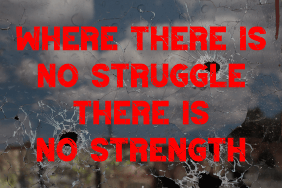 Thumbnail 3 of Stone Crack Font