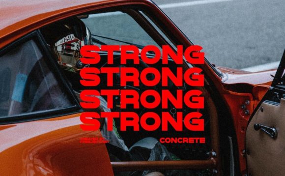 Thumbnail 3 of Strong Concrete Font