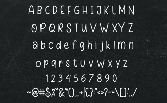 Thumbnail 2 of Student Lettering Font