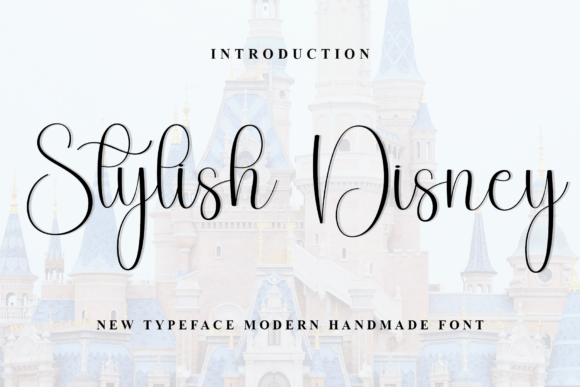 Preview of Stylish Disney Font