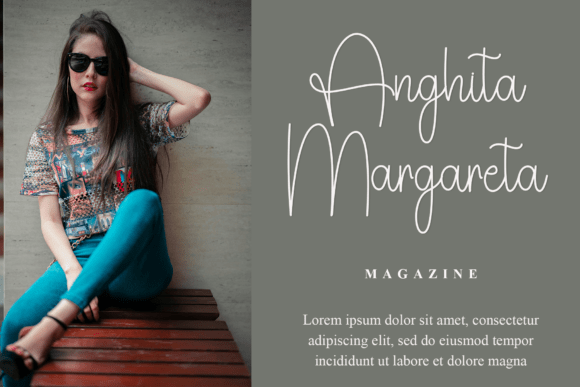 Thumbnail 2 of Stylish Wonderful Font