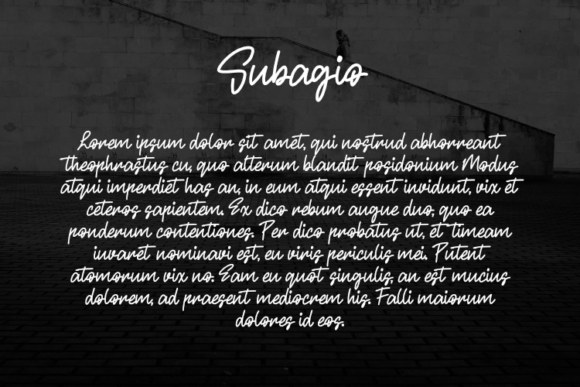 Thumbnail 3 of Subagio Font