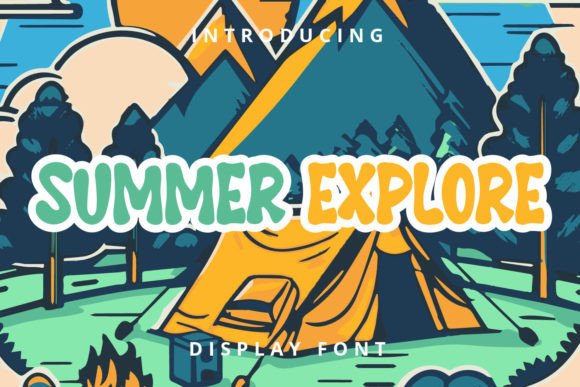 Preview of Summer Explore Font