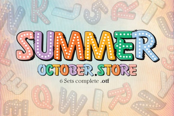 Main preview of Summer Font