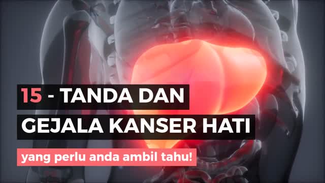 tanda tanda kanser hati