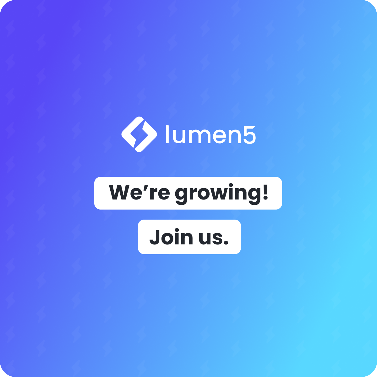 Lumen5 Careers