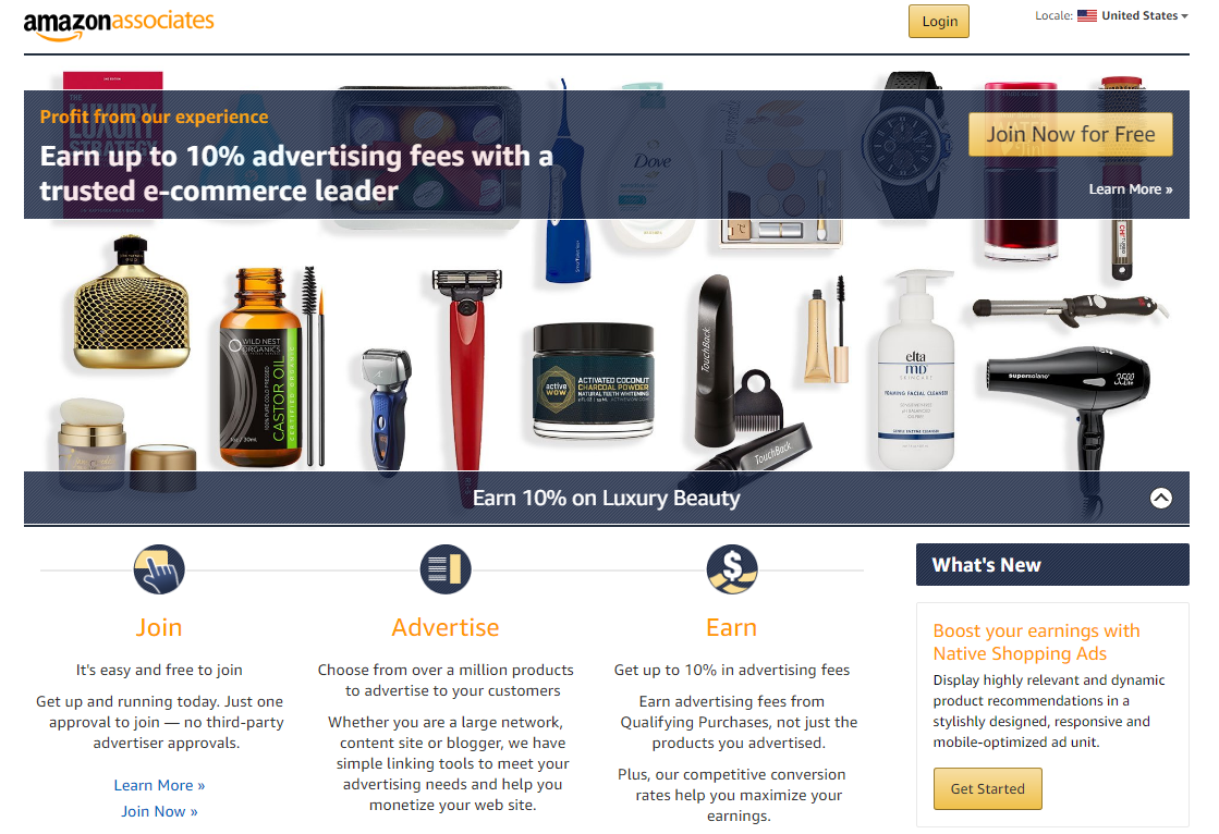 Ads for Tools. Product recommendation. Amazon New product ads. Simply your links