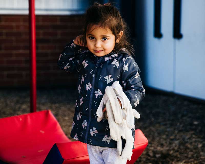 Children's comforters can help relieve pain from cuts and grazes in the playground.