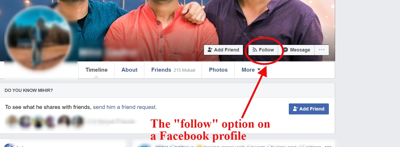 follow option fb