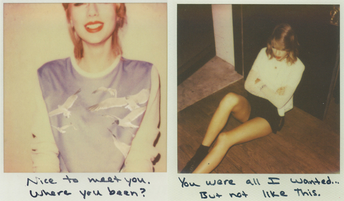 Màn kết hợp thành công của Taylor Swift và Polaroid (cre: The Line of Best Fit) - Link video