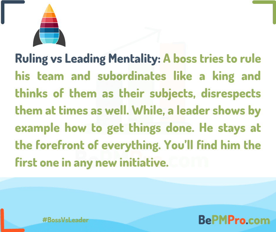 boss vs leader