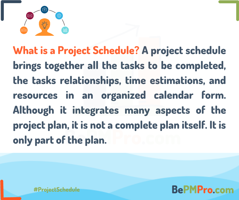 Managing a Project Schedule