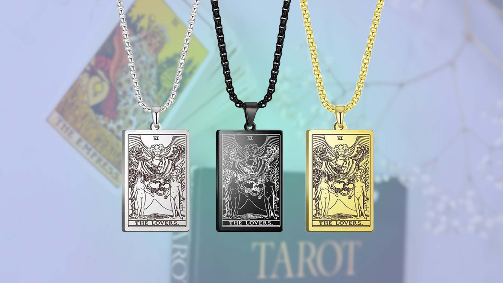 Tarot Card Pendants | Sun in Aries | Spring Equinox Tarot Spread | Apollo Tarot