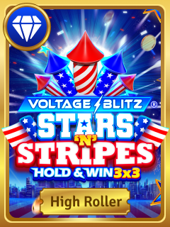 Voltage Blitz Stars'n' Stripes - HR by Ruby Play