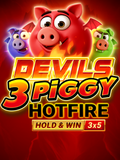 Devils 3 Piggy Hotfire Hold & Win Buy Bonus by Novomatic
