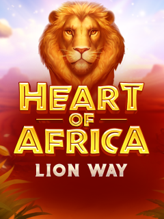 Heart of Africa: Lion Way by Evoplay