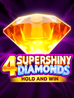 4 Supershiny Diamonds: Hold and Win by Playson