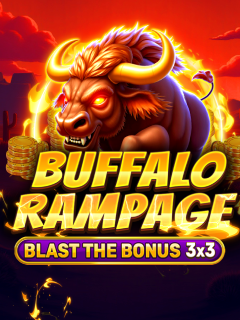 Buffalo Rampage - Blast The Bonus 3x3 by Spinominal