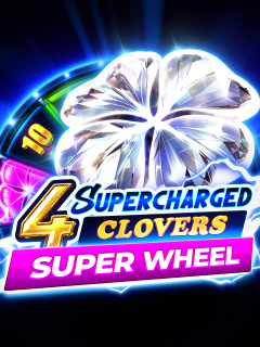 4 Supercharged Clovers: Super Wheel by Playson