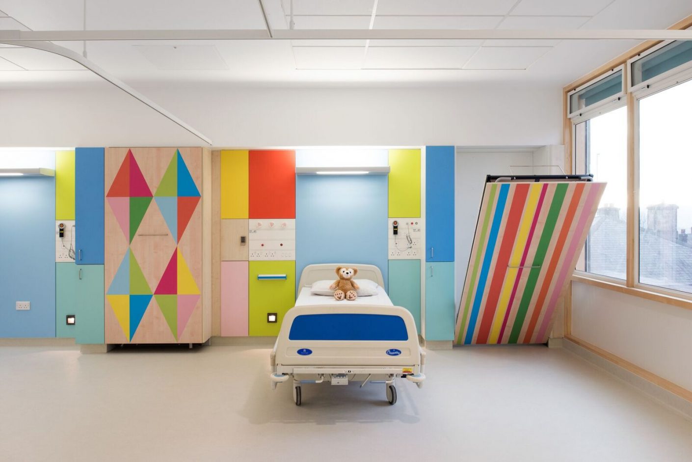 Morag Myerscough Kinderkrankenhaus Sheffield