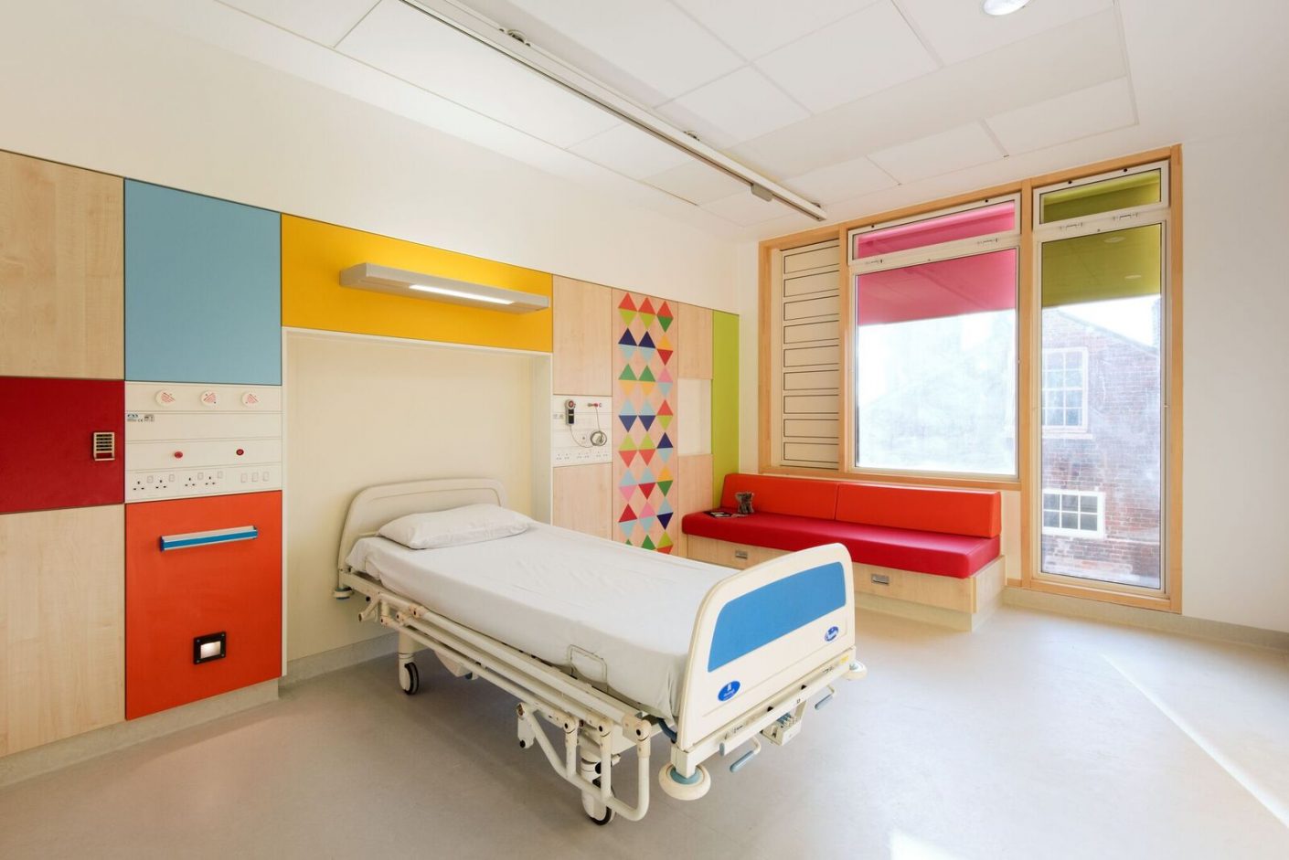 Morag Myerscough Kinderkrankenhaus Sheffield